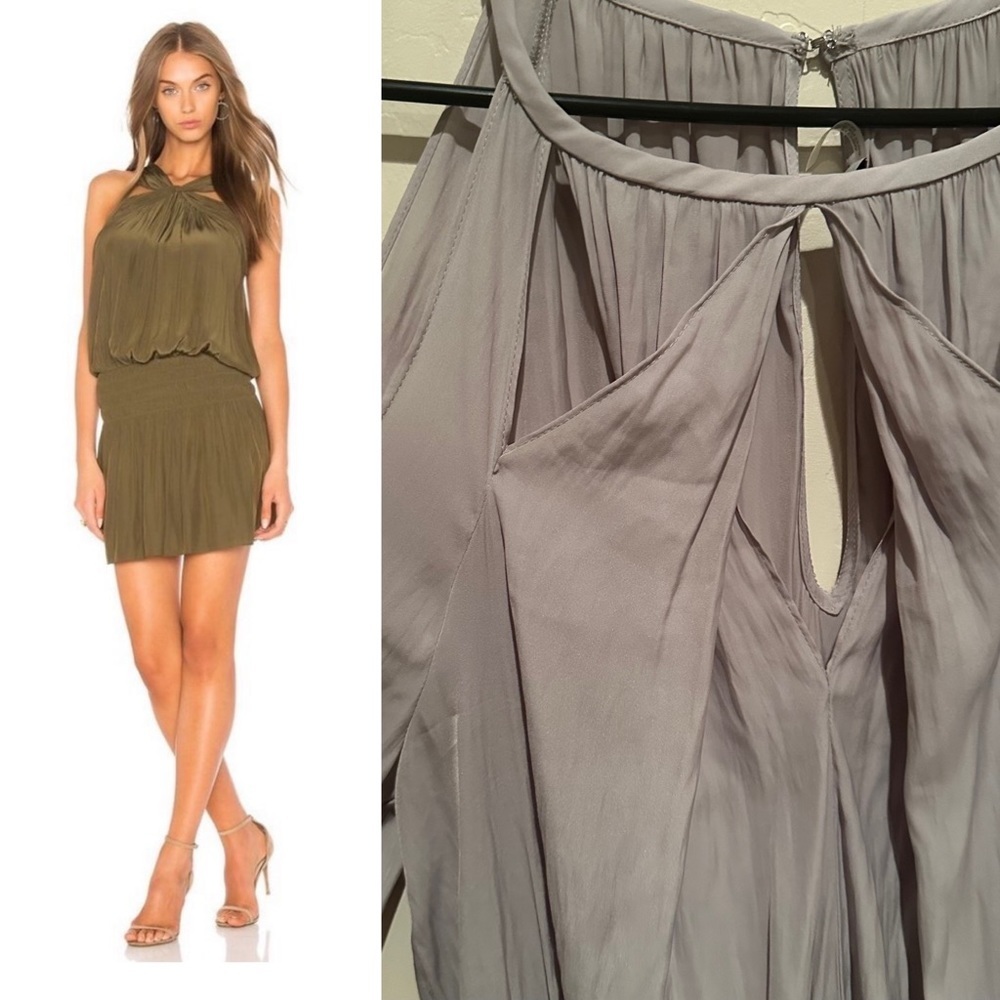Ramy Brook | Fiona Twisted Cutout Mini Dress